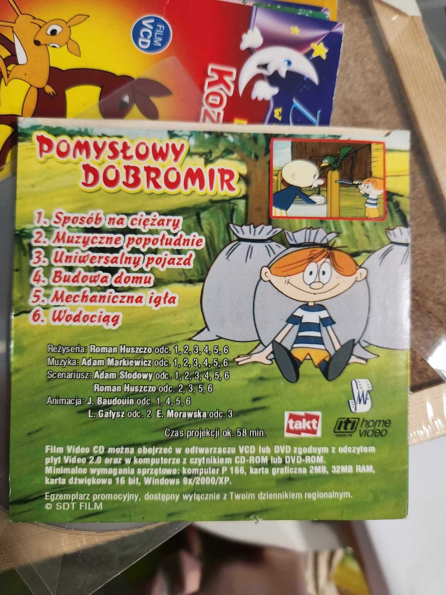 Pomysłowy Dobromir płyta film VCD