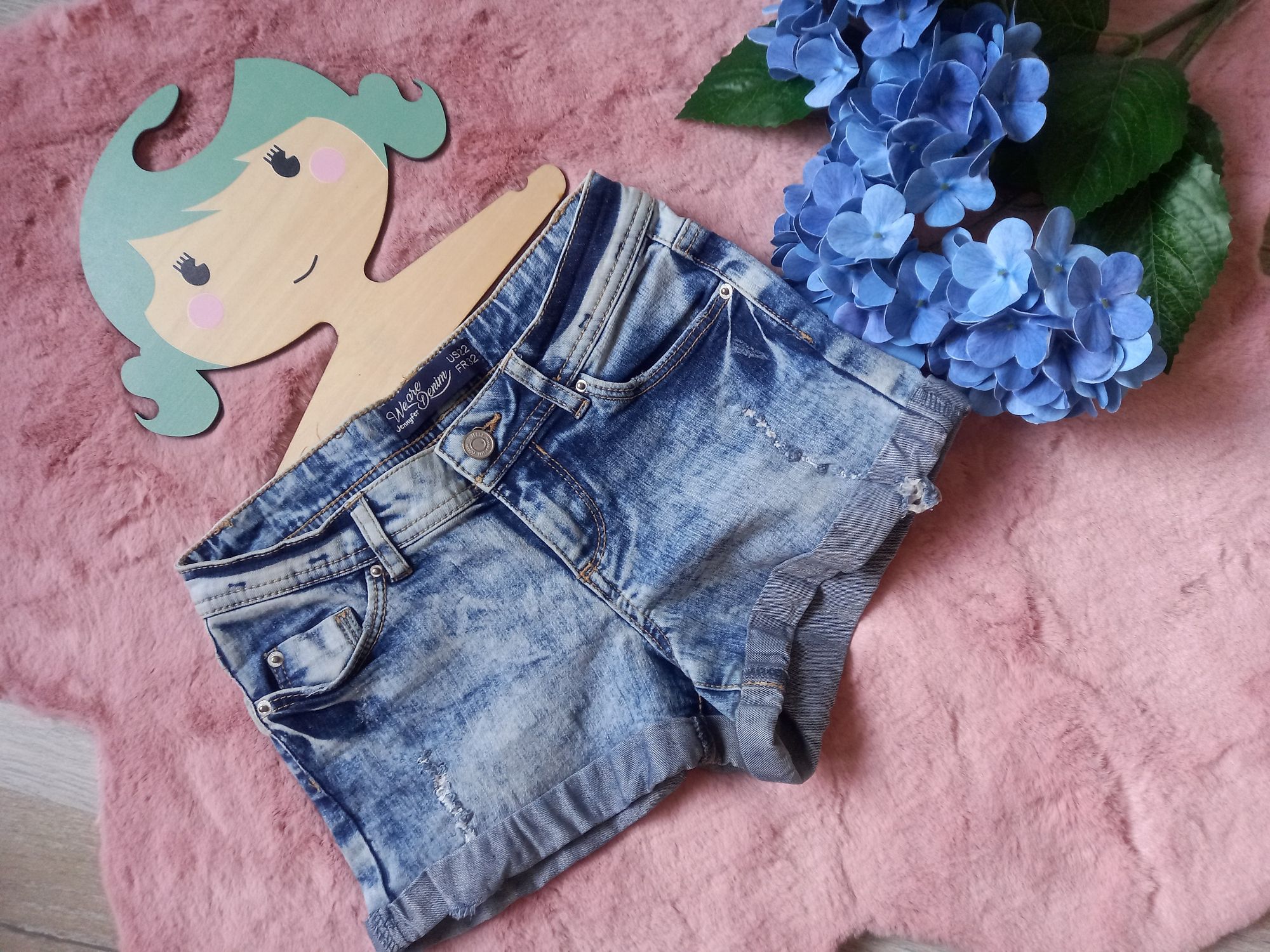 Spodenki jeans We are Jennyfer Denim 140 cm 10 lat