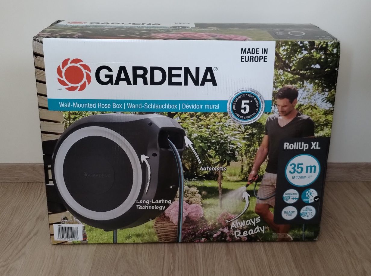 Wąż ogrodowy bęben Gardena RollUp XL 35m