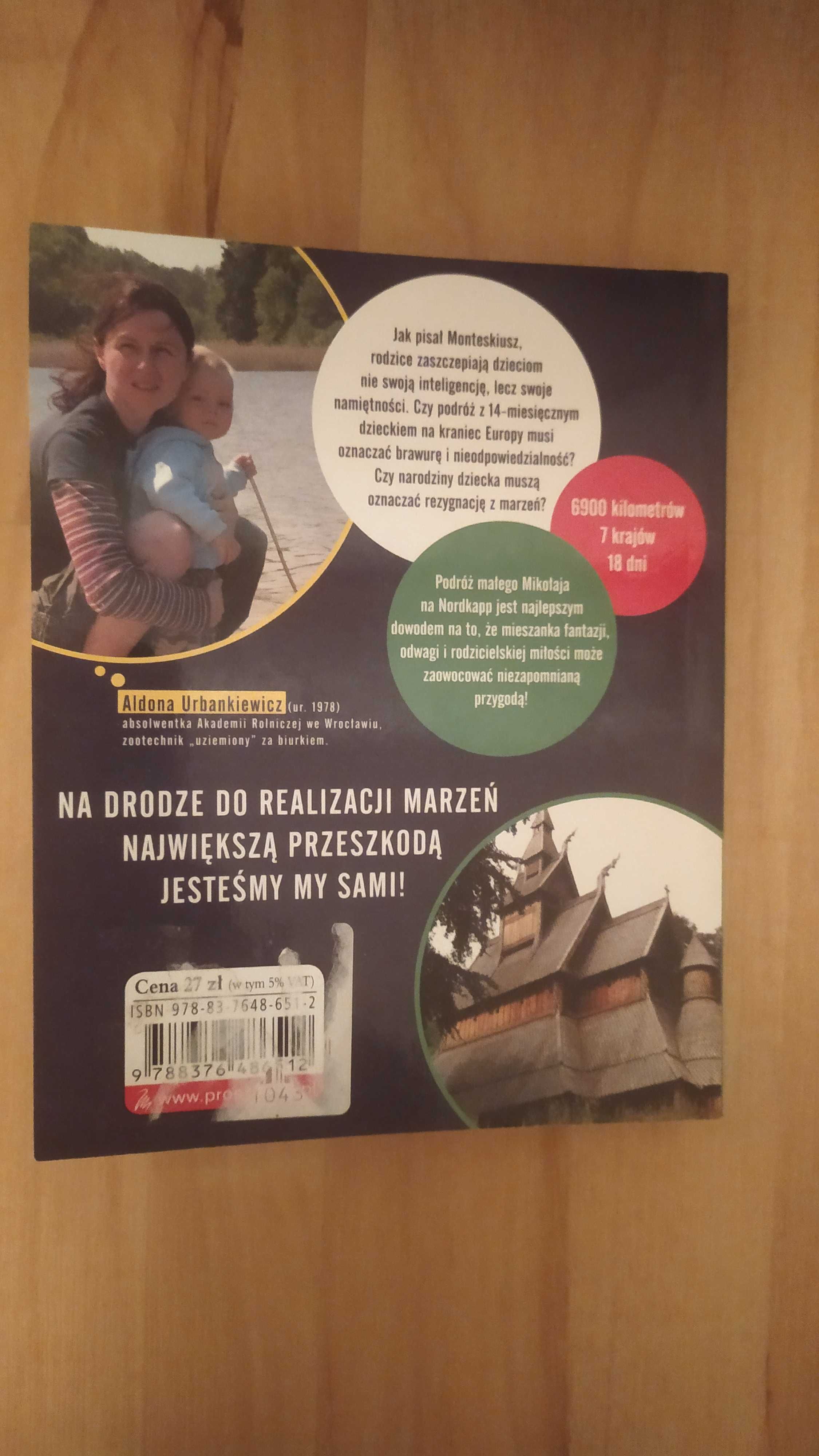 Książka "Z miśkiem w Norwegii"