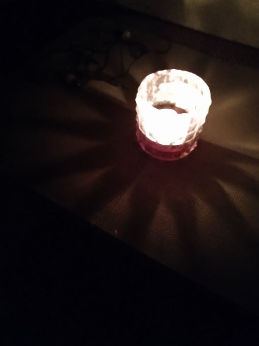 Підсвічник скляний