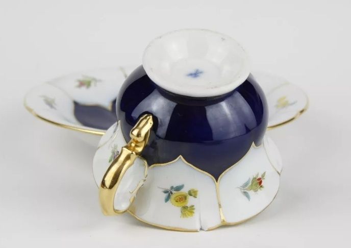 Porcelana Meissen Miśnia DUO Mokka B Form  Kolekcjonerska