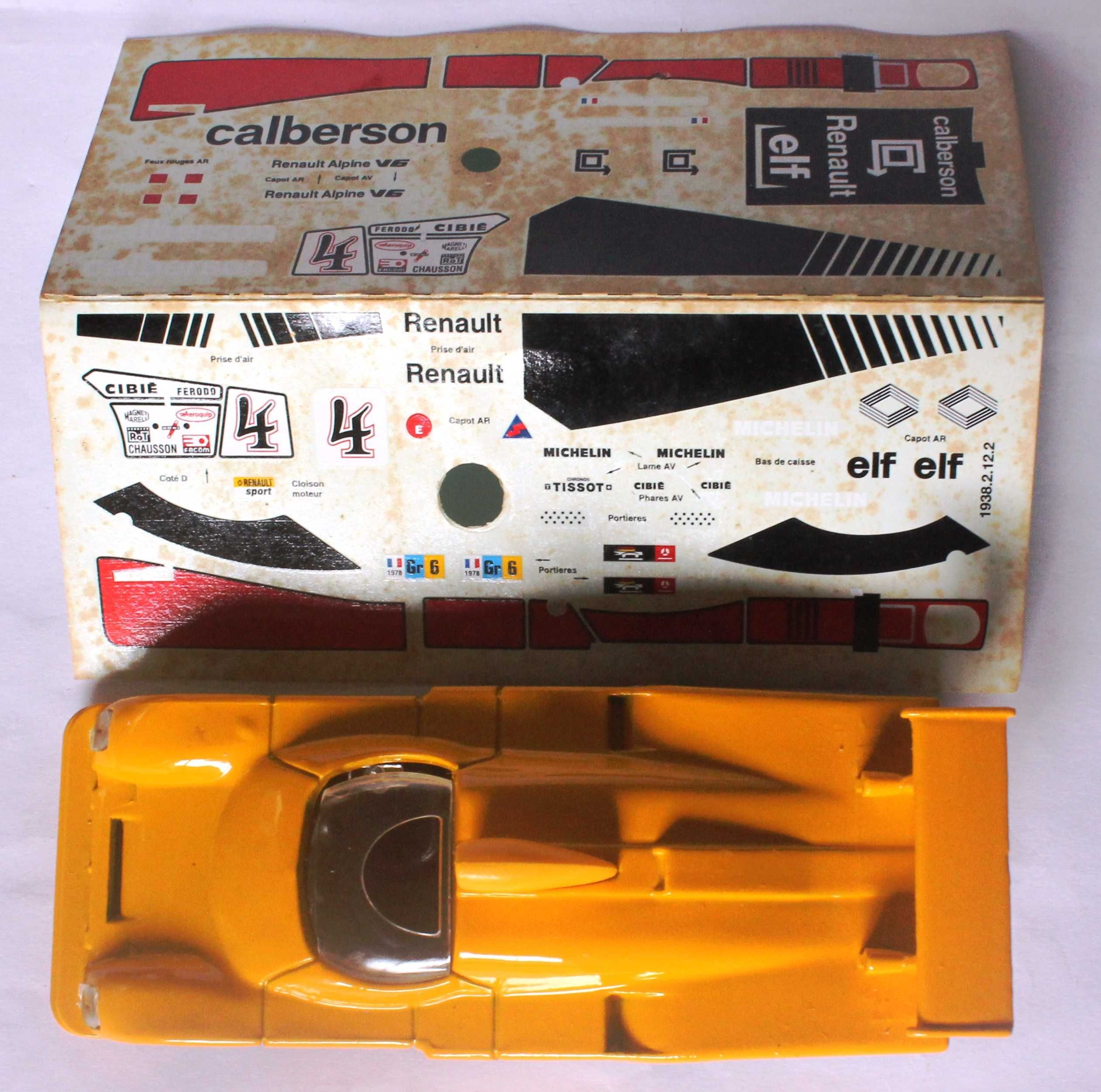Alpine A442 4º classif. Le Mans 1978 Solido 1/43 c/ caixa
