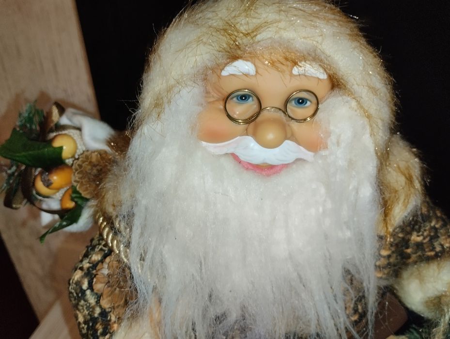 Санта Клаус, дед мороз, 43см , с колпаком 50, новый