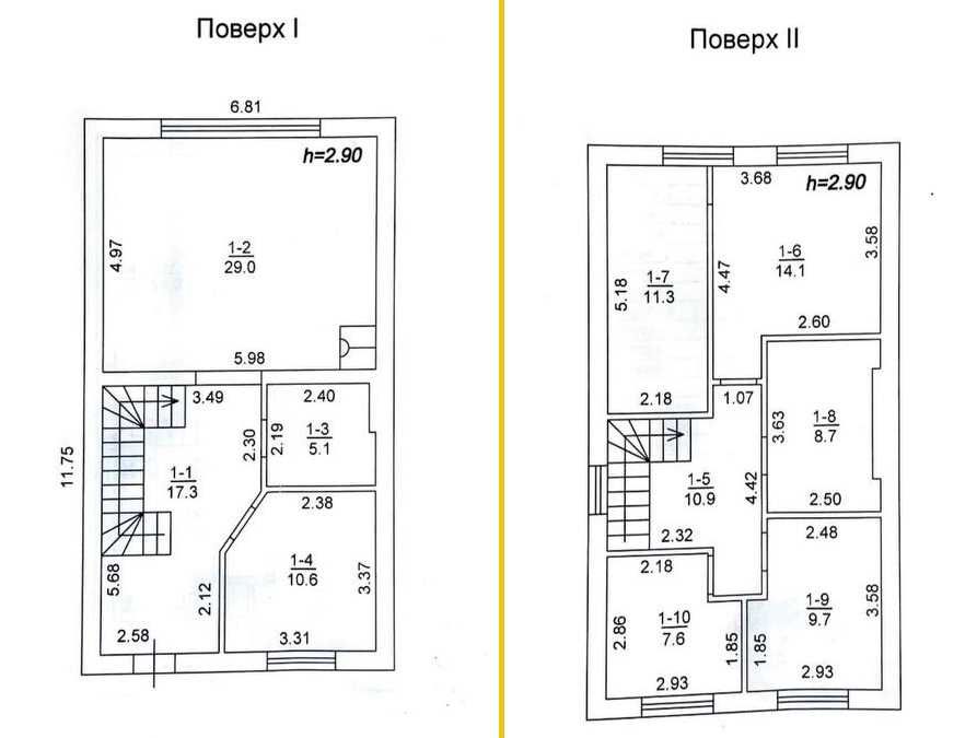 Продаж Будинка 140 м2. Гостомель. Гарне планування