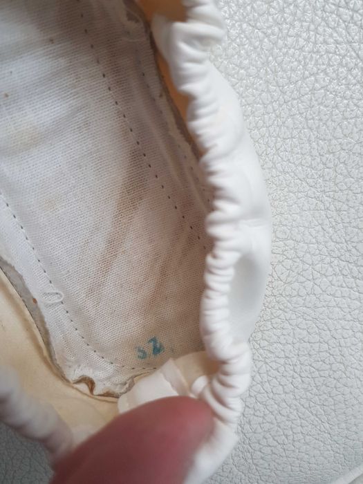 Sabrinas de Ginástica Brancas, Criança (Tamanho 32)