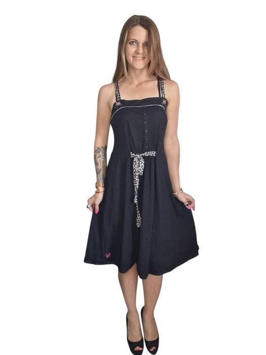 Czarna sukienka vive maria rozmiar L 40