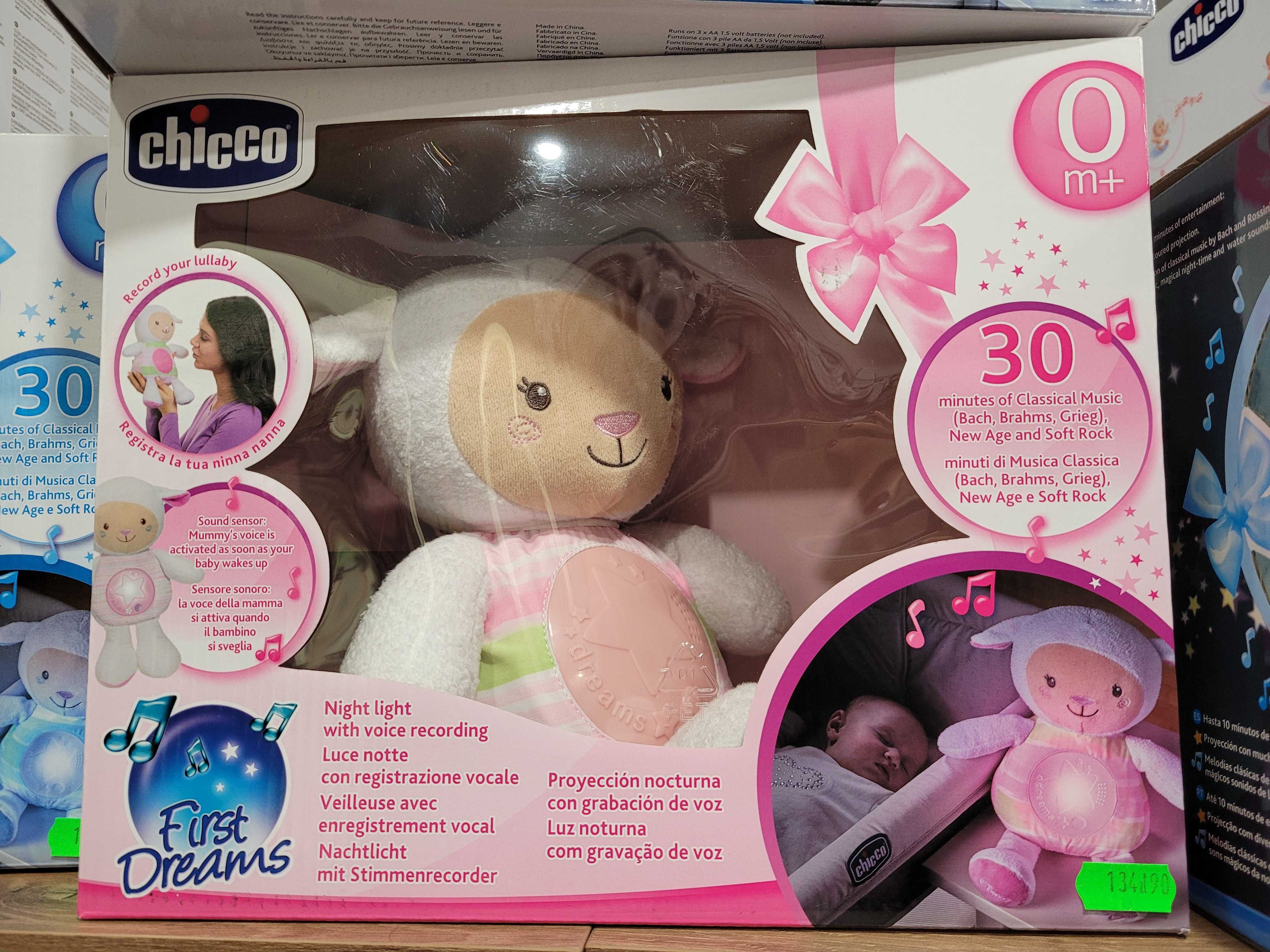 Chicco Owieczka z projektorem Lampka First Dreams Róż NOWE CHI074365