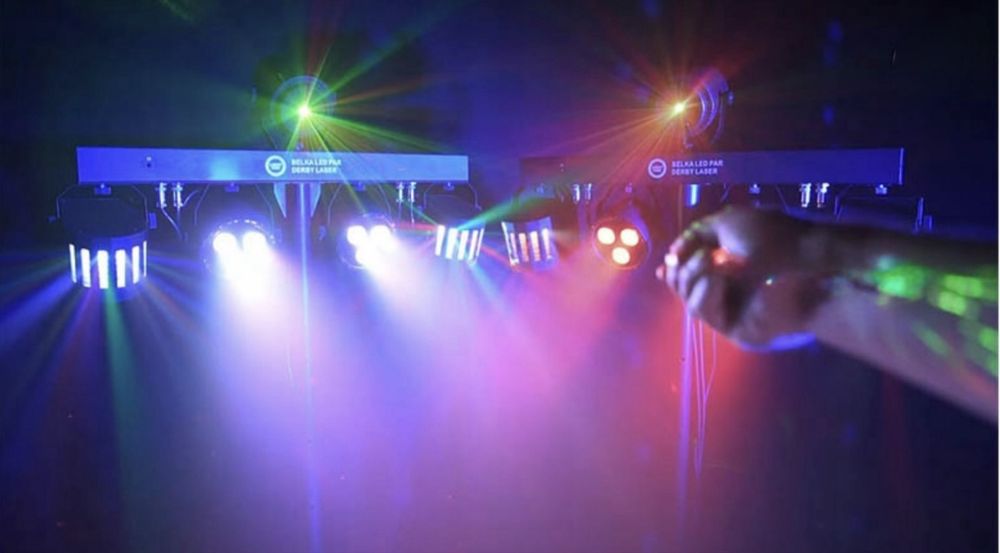 Wynajem Głośnika JBL 710, Oświetlenie, Wytwornica Dymu, Mikrofony