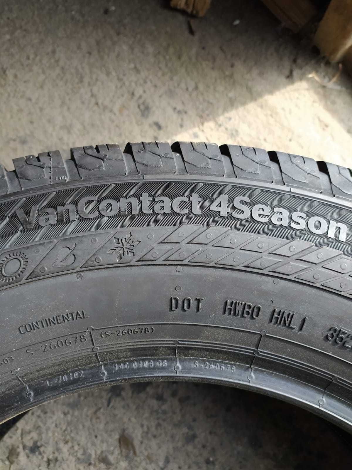 4 x opona całoroczna 235/65r16C Continental VanContact 4Seasons - 23r