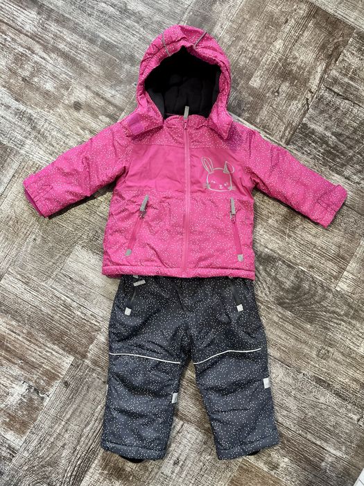Зимовий комбінезон на дівчинку, 80 р. 9-12 місяців