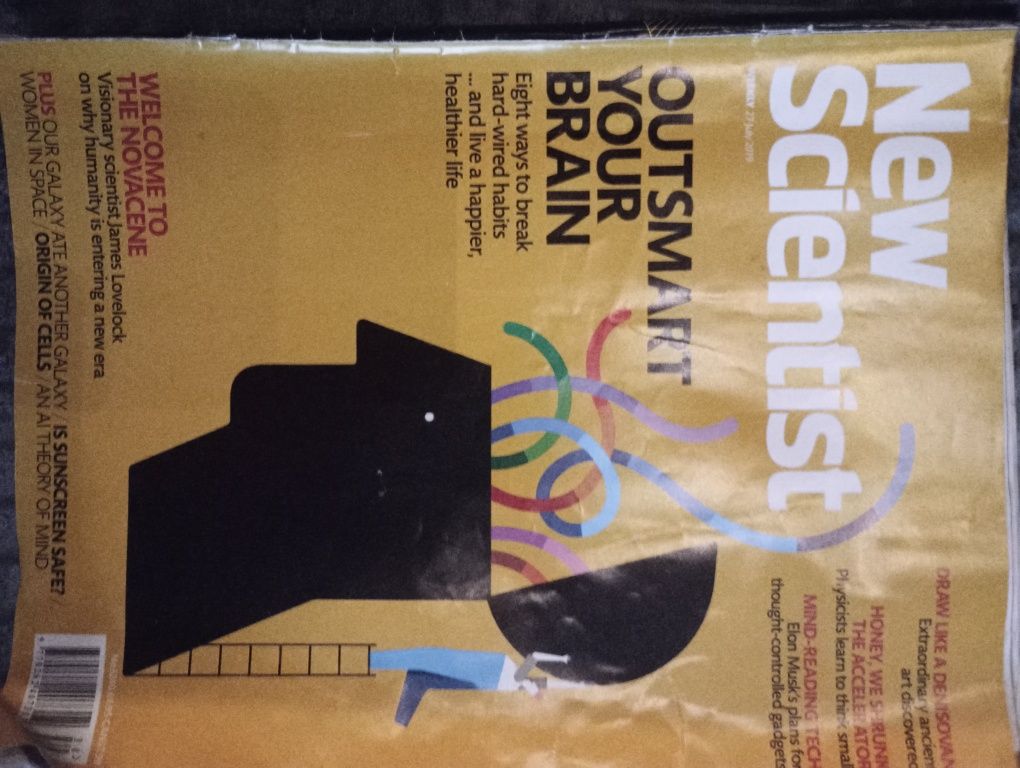 Stare numery czasopism New sciencist, Scientific American Świat Nauki