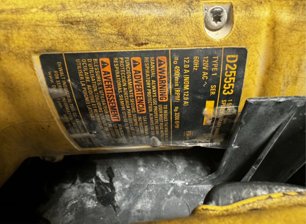 Mlot udarowy dewalt D25553