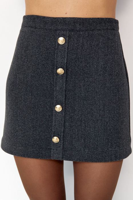 Жіноча кашемірова спідниця Туреччина Тепла спідниця Міні