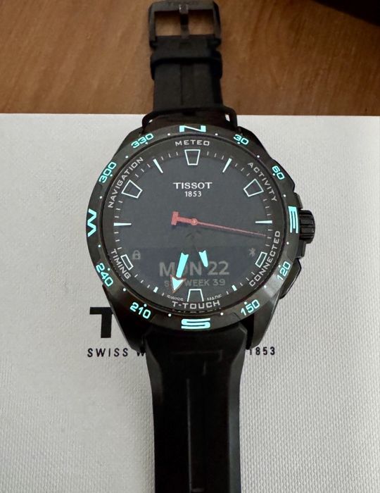 NAJTANIEJ Tissot T-Touch Connect Solar Titanium super stan kompl. dok.