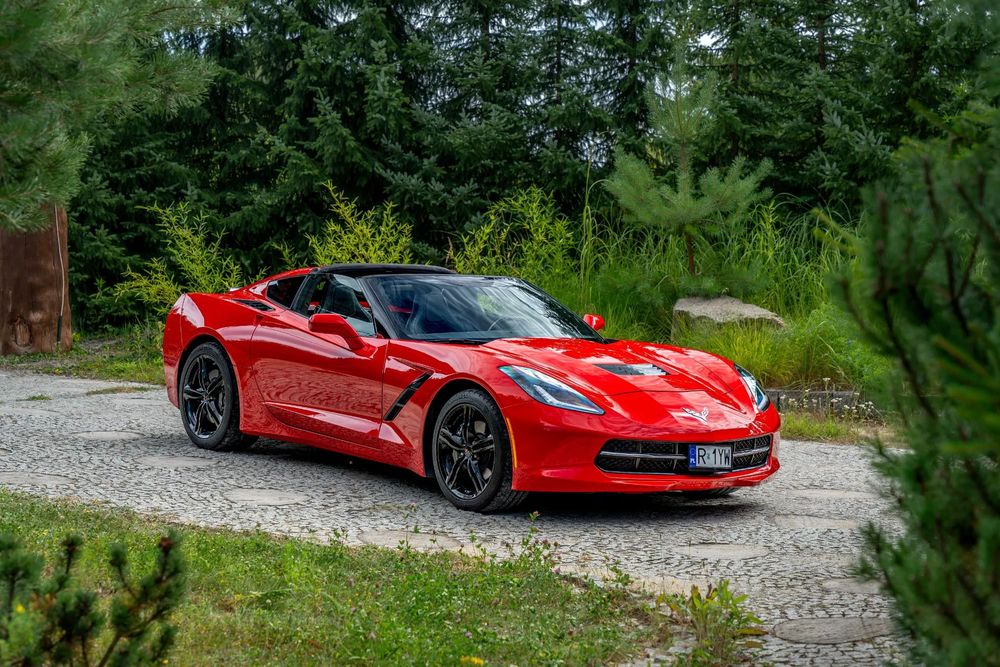 Chevrolet Corvette Stingray C7 LT1 / 6.2 V8 462KM / RWD / 2016 / FAKTURA VAT MARŻA