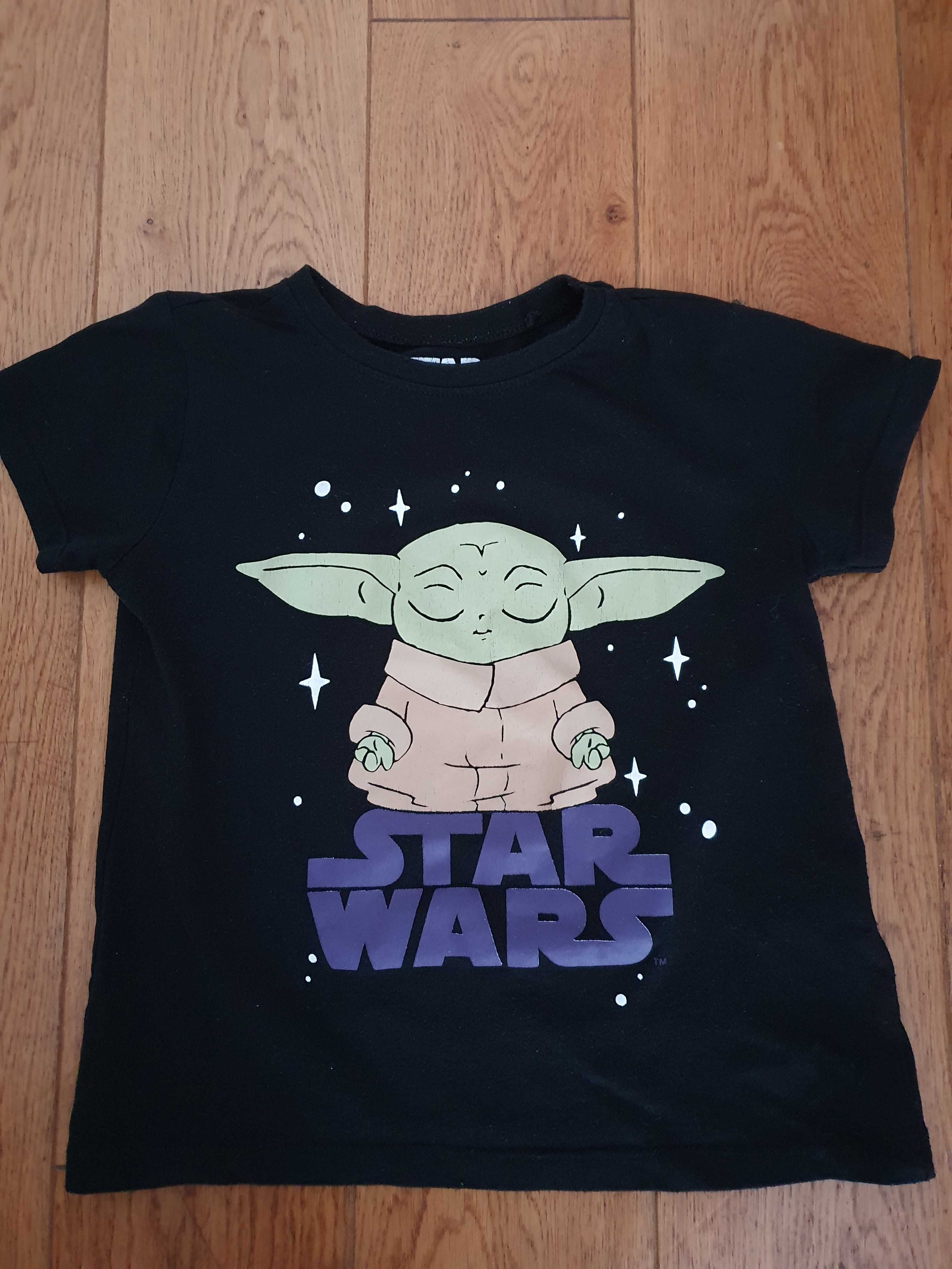 T-shirt dla dziewczynki Grogu Mandalorian Star Wars 134 Sinsay