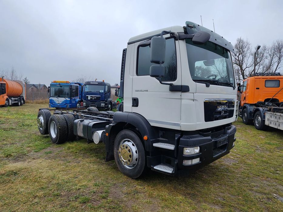 MAN TGM 26.340  Man TGM do zabudowy tylna oś skrętna