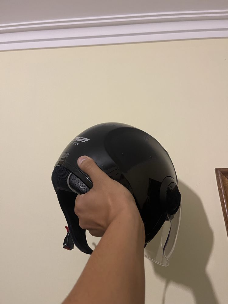 Capacete LS2 OF616 AIRFLOW II Preto