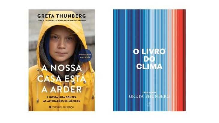 Greta Thunberg: A Nossa Casa está a Arder/ Livro do Clima -Desde 8€