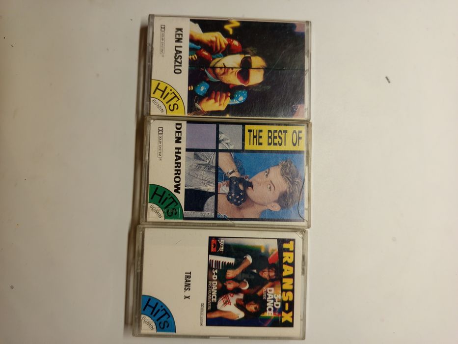 Ken Laszlo Trans.x Den Harrow 3 kastety audio