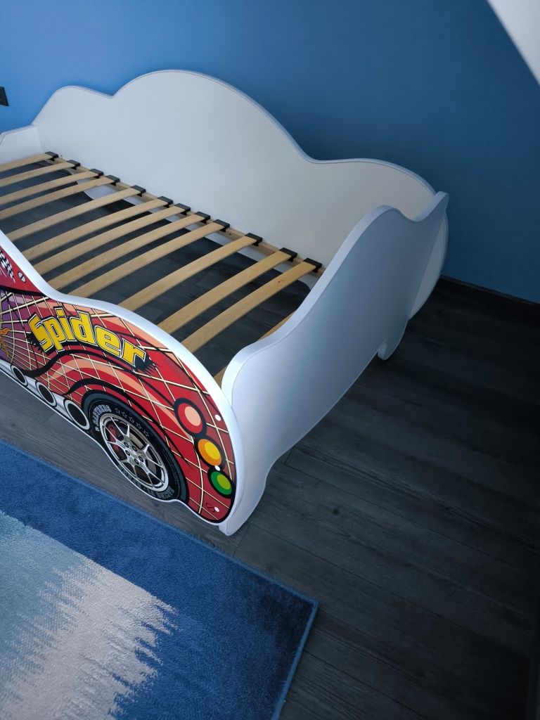 Łóżko 90x180 dla dziecka samochód