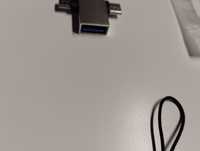 przejściówka USB na micro i typu C