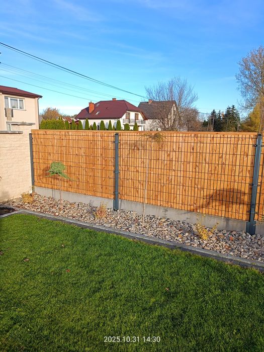 Listwy ogrodzeniowe/Przesłony drewniane/Panele