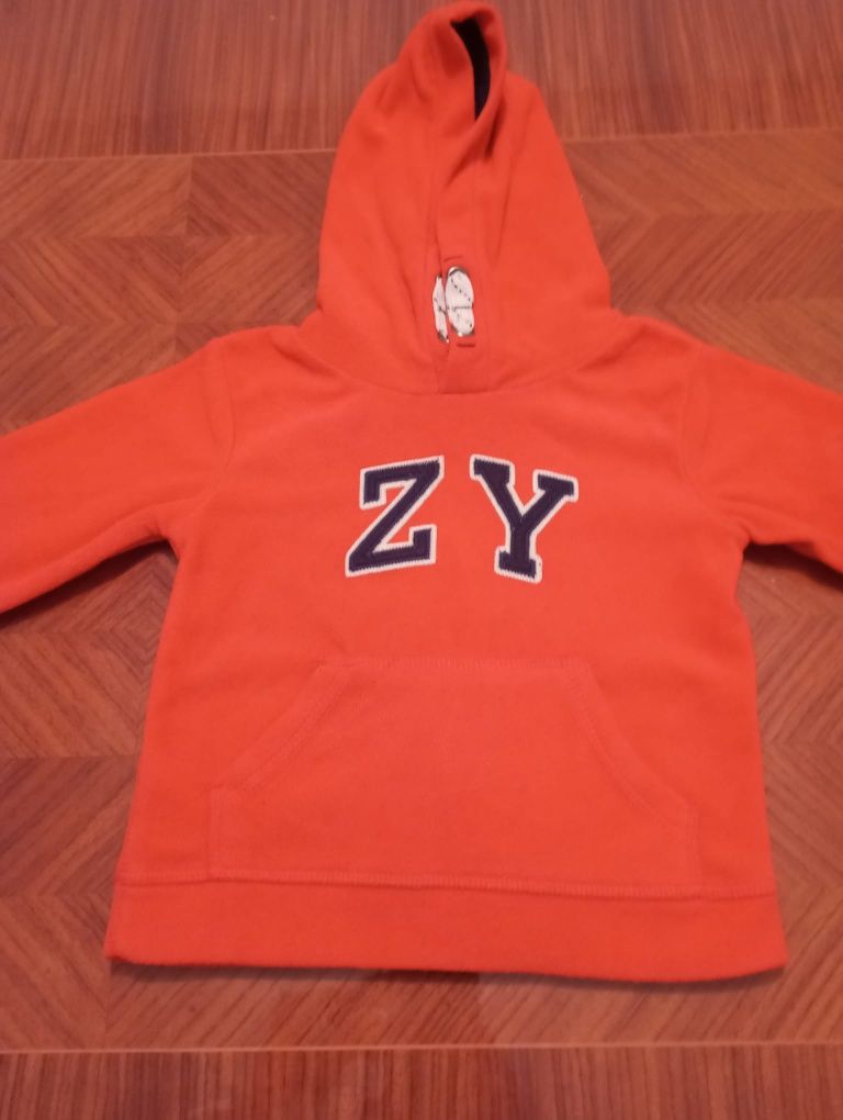 Camisola Hoodie Zippy Tamanho 18-24