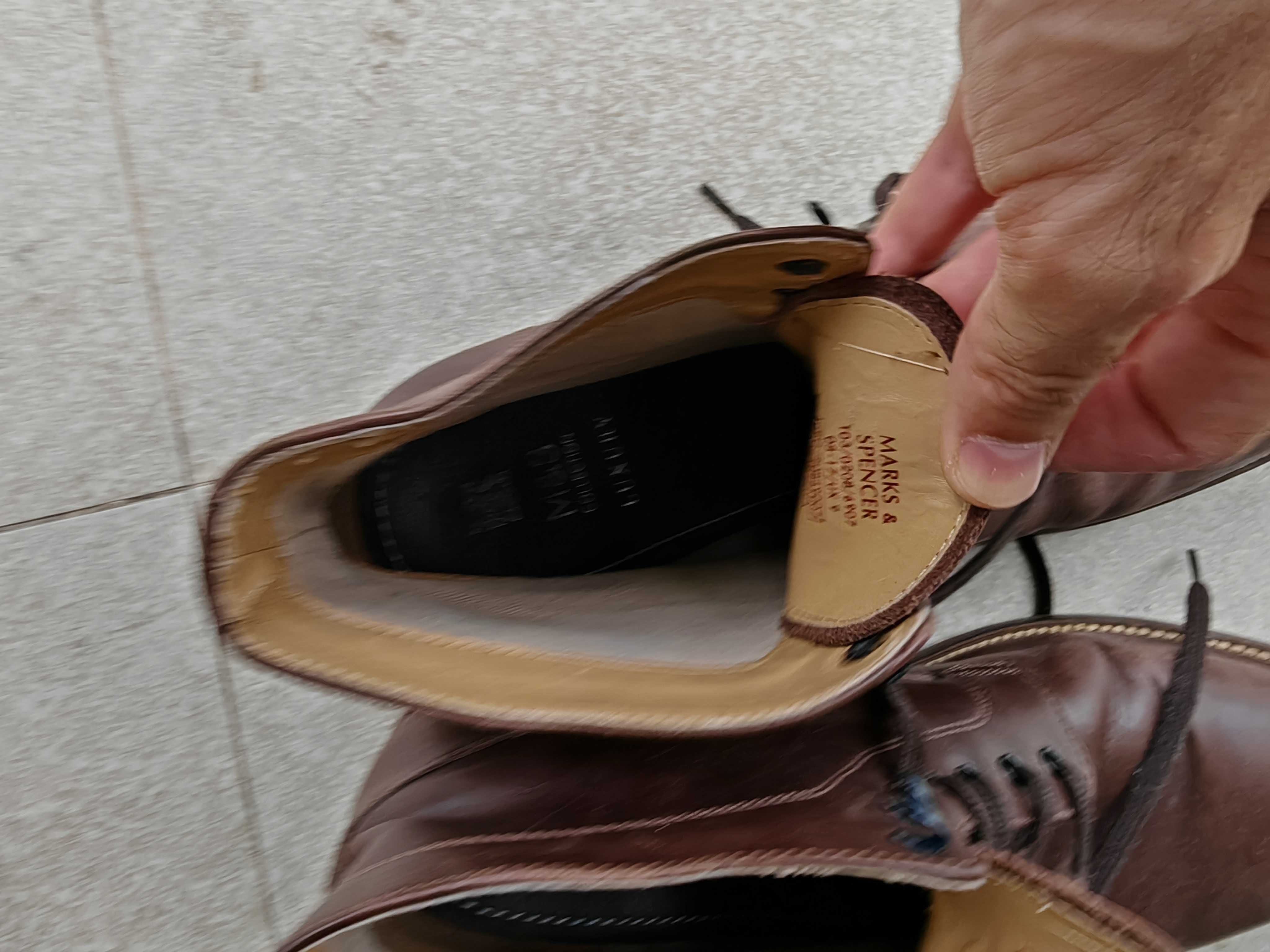Botas de couro Marks & Spencer Collection (43)