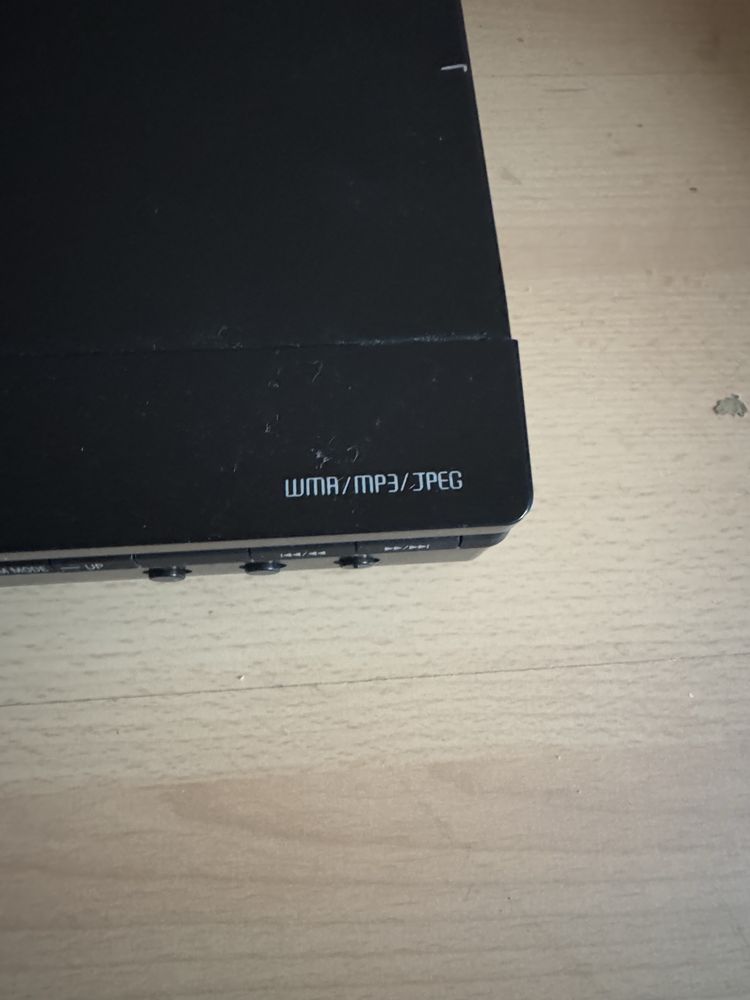 dvd cd player panasonic czarny odtwarzacz