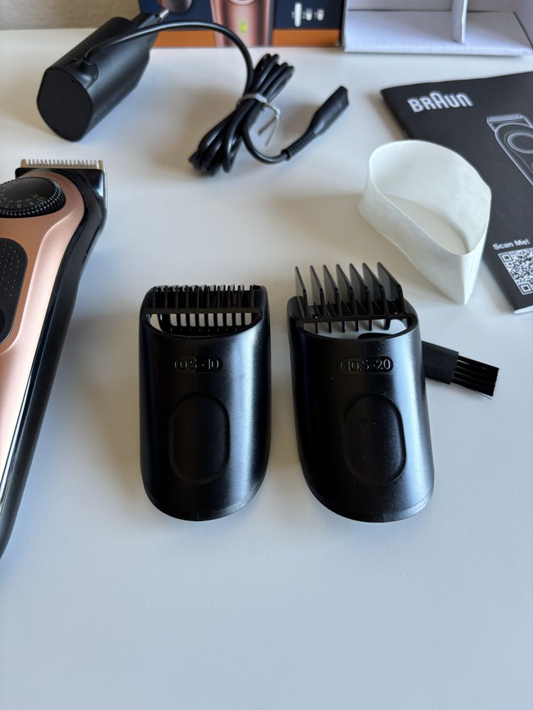 Máquina de Barbear King C Beard Trimmer Pro+ Pentes