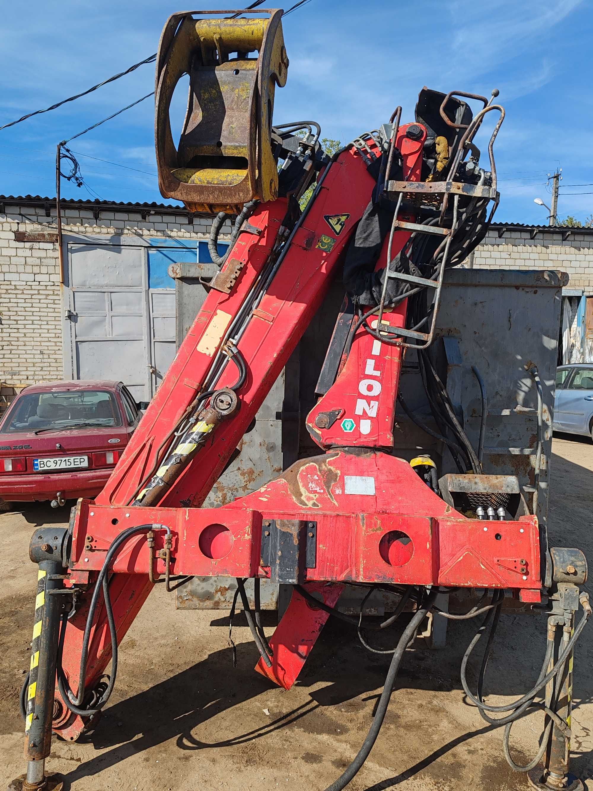 Лісовий Кран маніпулятор Palfinger Epsilon E10.78Z Hiab Fassi Copma