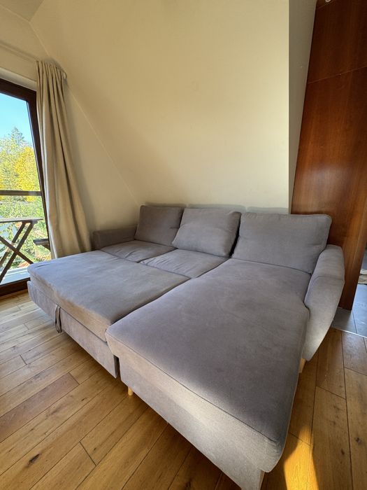 Narożnik rozkładany z funkcją spania sofa
