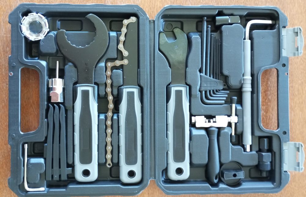 Zestaw kluczy do roweru 20 elementów