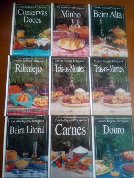 Livros "Cozinha Regional Portuguesa" Activa