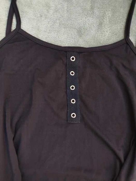 Zestaw paka crop top bluzka krótkie spodenki shorty szorty denim lato