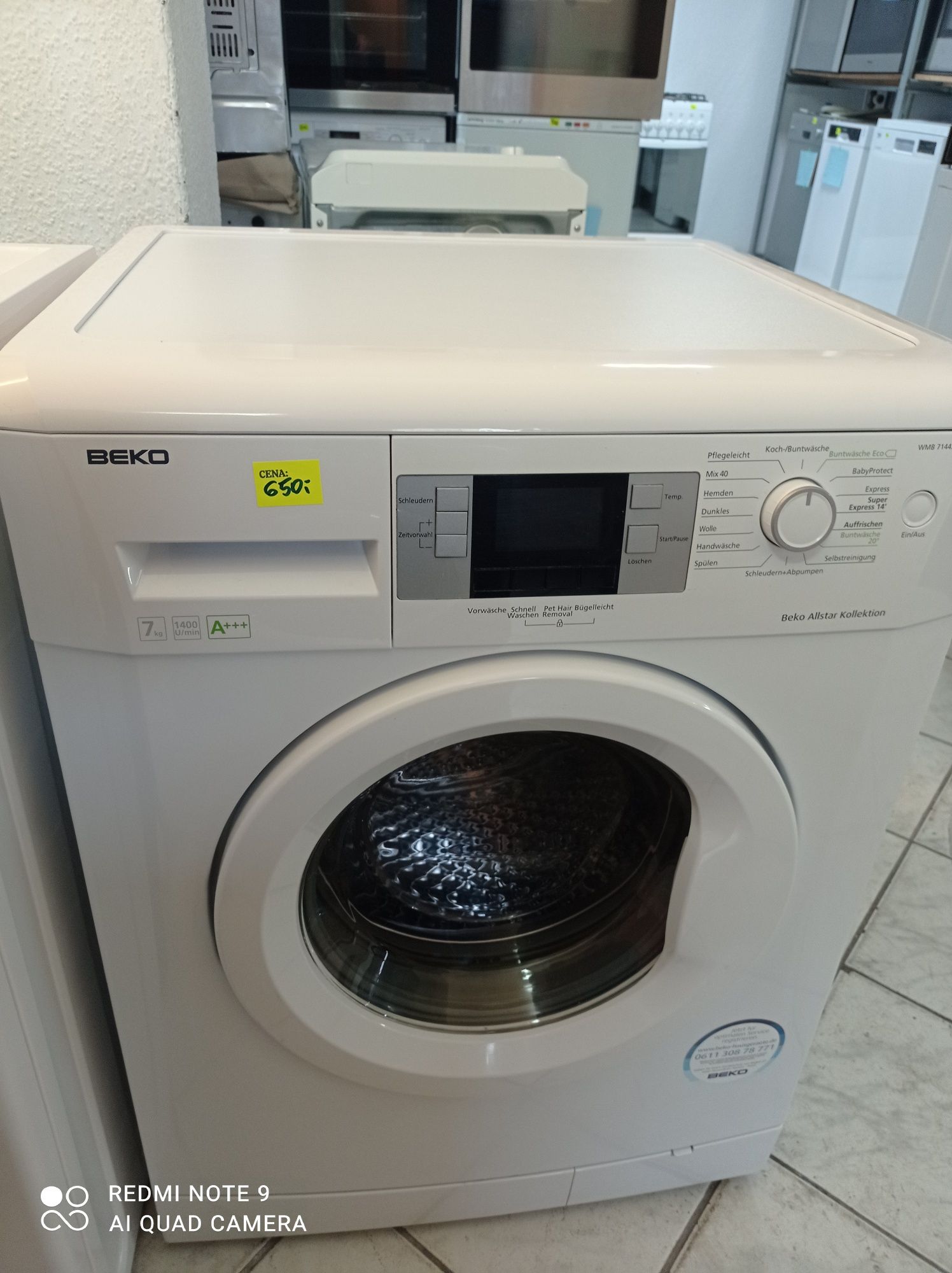 Pralka Beko 7kg! Gwarancja i transport w cenie ‼️