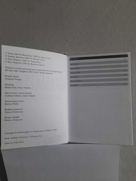 Książka: Gramatyka języka angielskiego