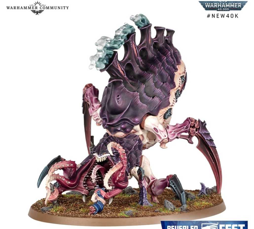 Warhammer 40k Tyranid Psychophage з боксу Leviathan