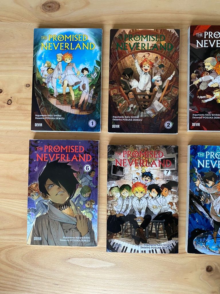 Livros mangas The Promised Neverland