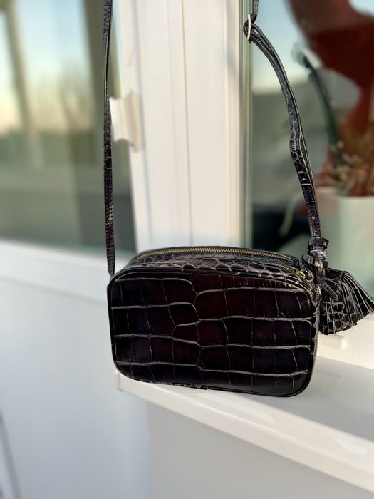 Шкіряна сумка zara