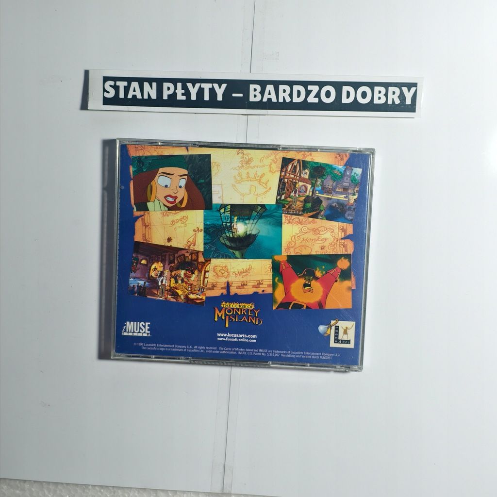 Gra PC - Retro Unikat - Curse Of Monkey Island 3 RETRO