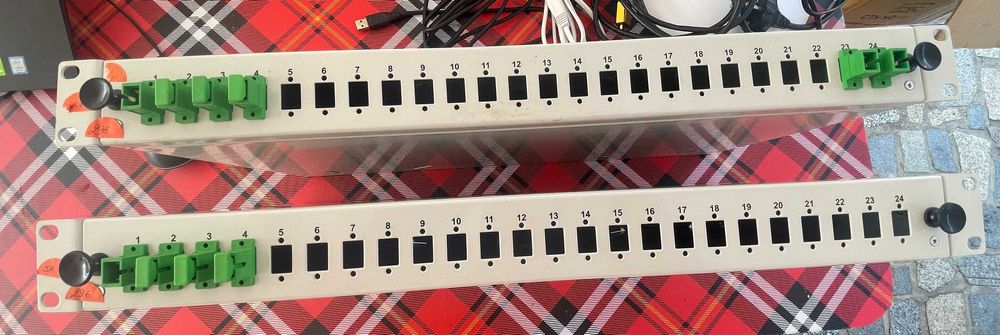 Painel Para Repartidor Óptico - 24 Portas