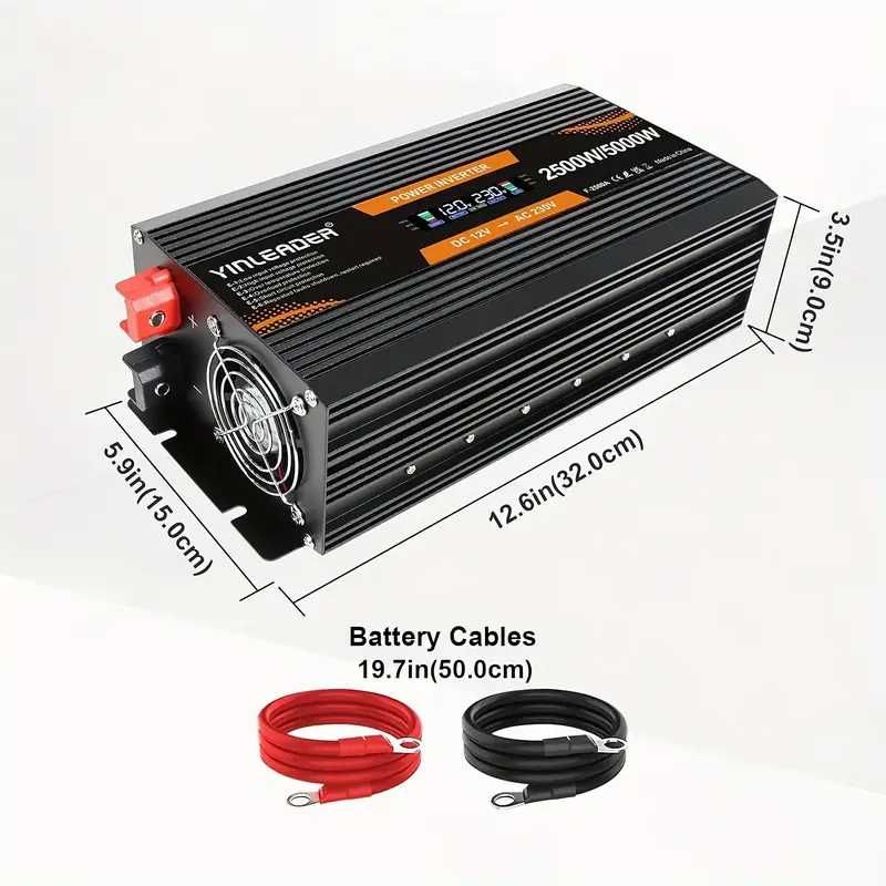 Inversor de 12v  3000w 5000w
