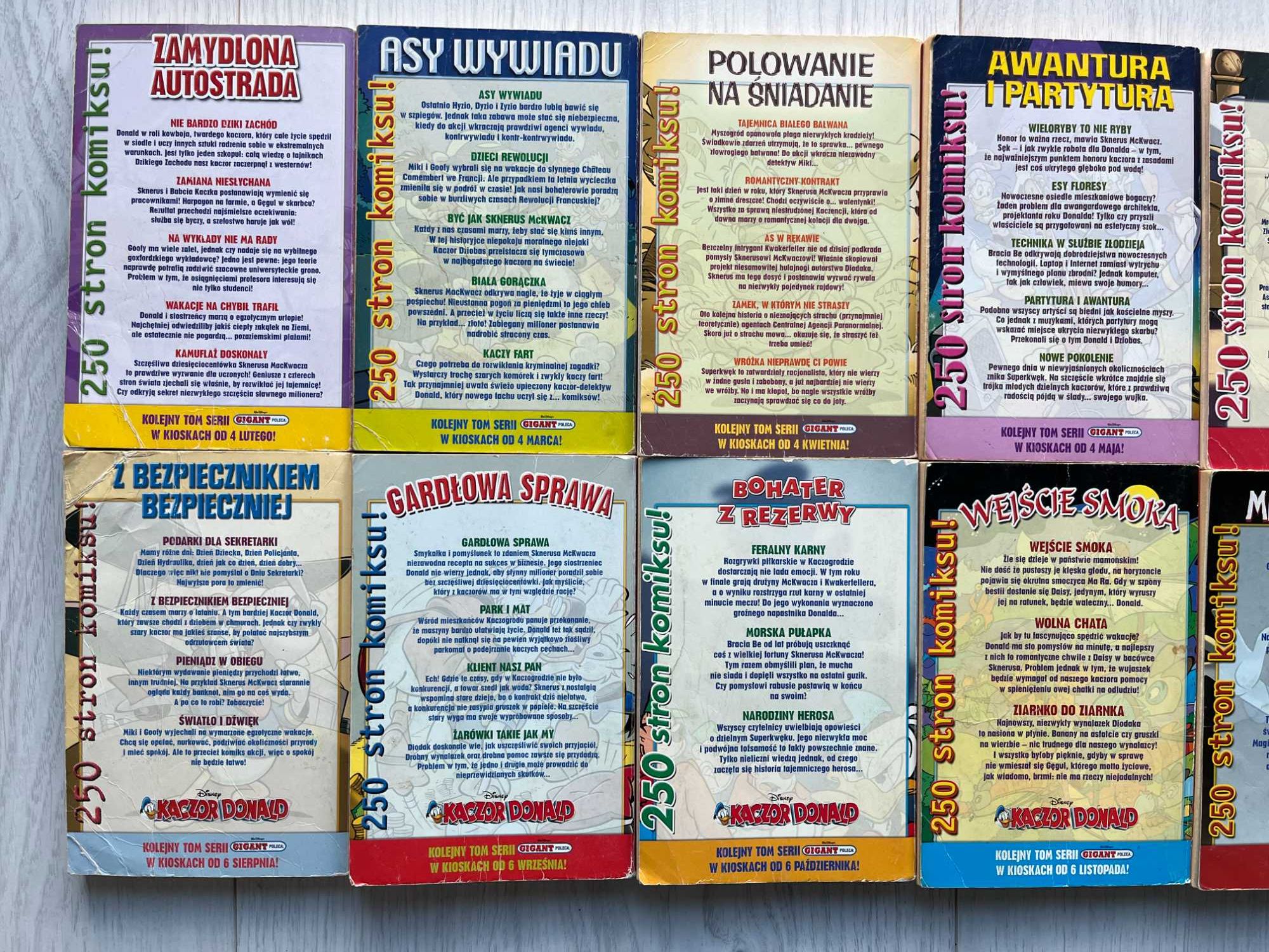 Komiks Gigant Cały Rok 2005 12 sztuk numery 49-60
