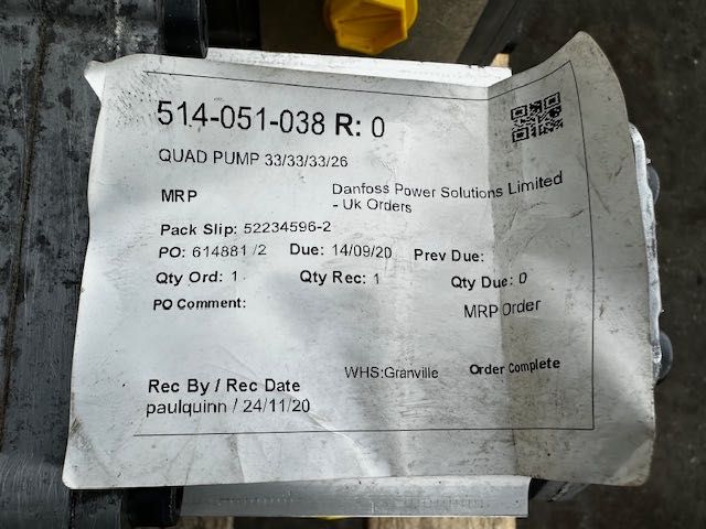sauer danfoss pompa zespolona nowa