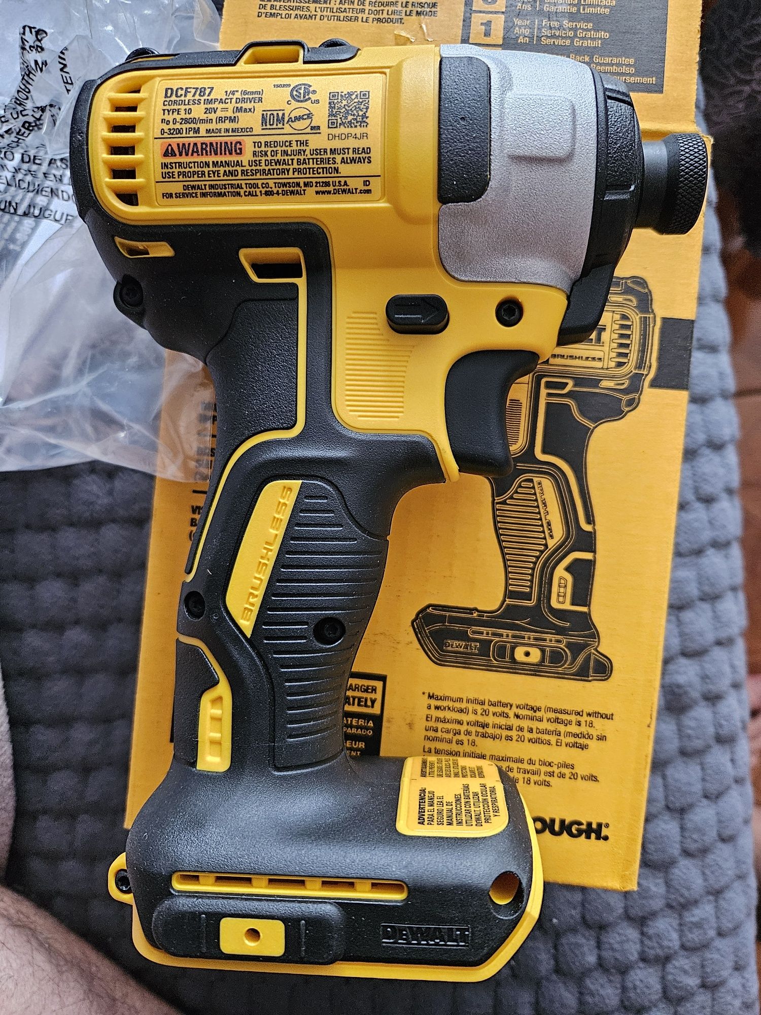 Zakretarka udarowa DeWalt V20