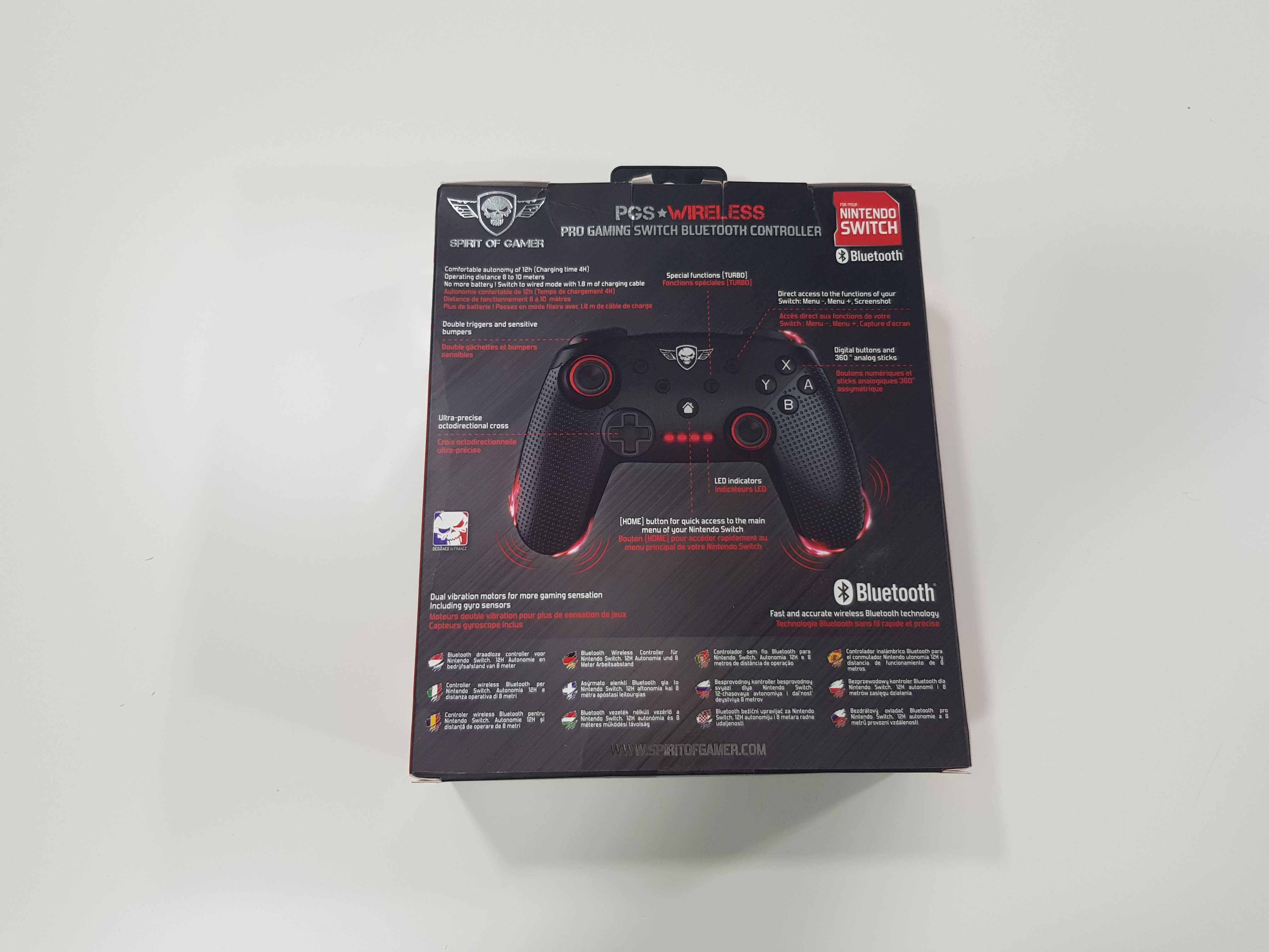 Comando Nintendo Switch wireless (Spirit of Gamer)