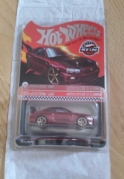 Hot Wheels RLC Nissan Skyline GT-R BNR34